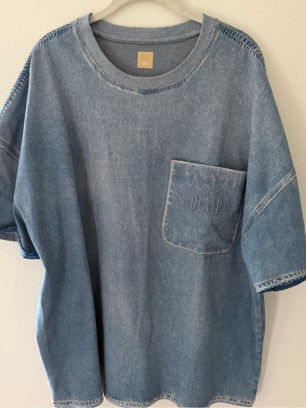 Gap Oversized Denim Tee